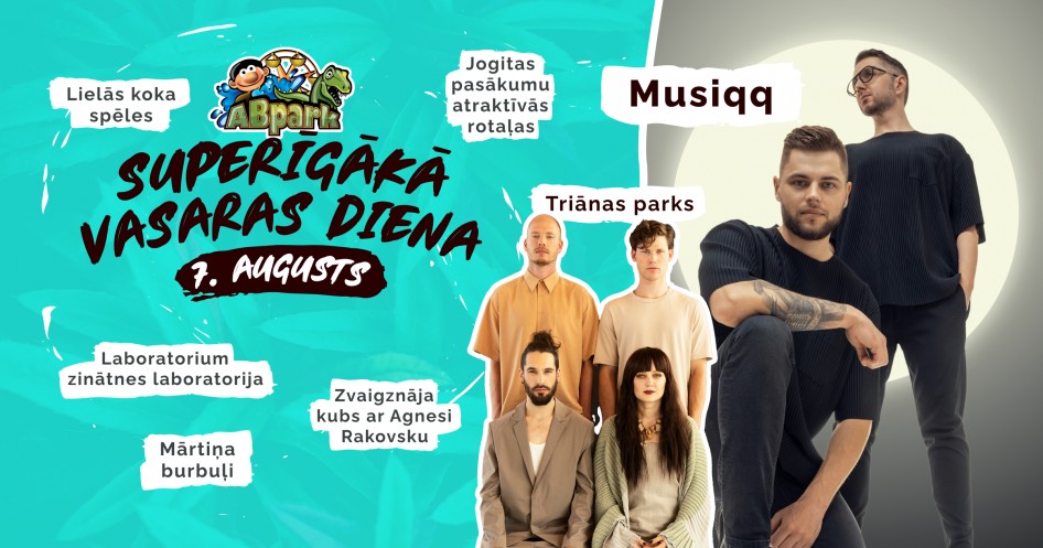ABpark Superīgākā augusta diena 7.08.22