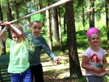Rope course atrakcija