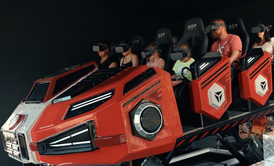 Atrakcija riot virtual reality