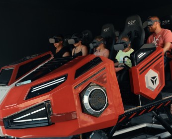Atrakcija riot virtual reality