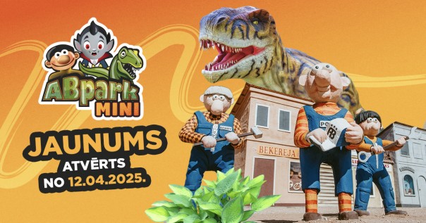 ABpark MINI darba laiks 2025. gada aprīlī un skolēnu ekskursijas
