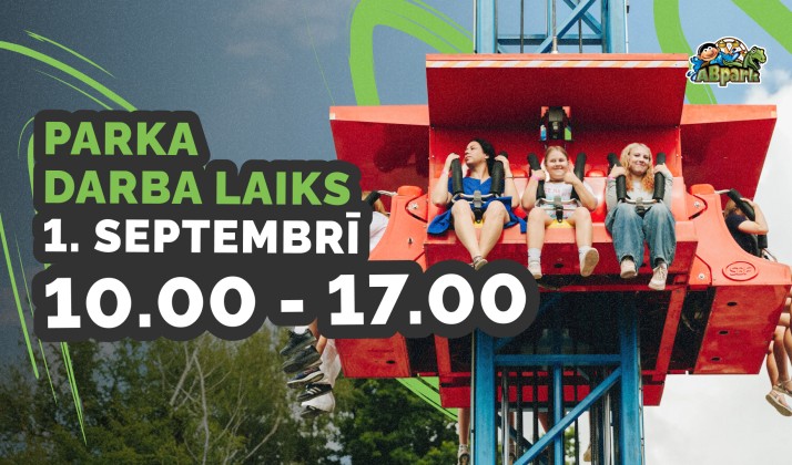ABpark will also be open on September 1st!