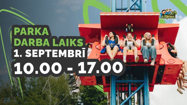 ABpark will also be open on September 1st!