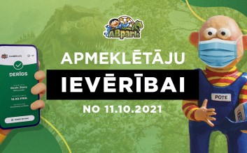 Valdības noteiktie ierobežojumi ārtelpu atrakciju parkos no 11.10.21