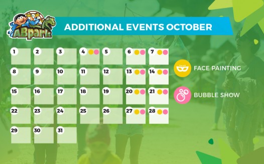 ABpark Planned Events in October 2018