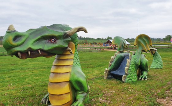 Yellow-green dragon