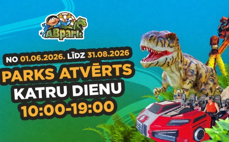 ABpark is open every day from 01.06.26 to 31.08.26!