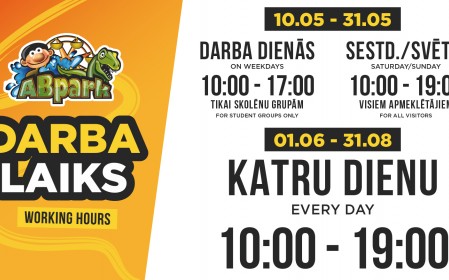 ABpark working hours in May 2025 and student excursions