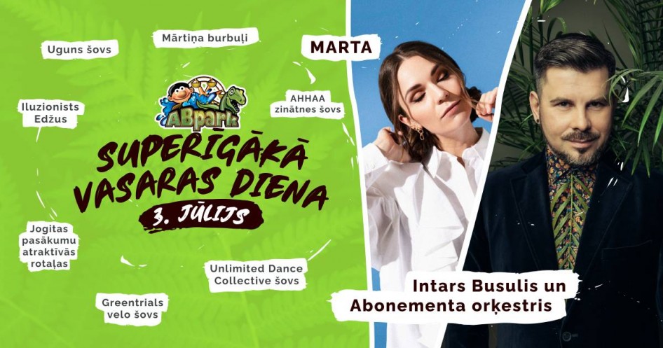 ABpark superīgākā vasaras diena 03.07.22
