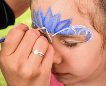 Atrakcija sejiņu apgleznošana