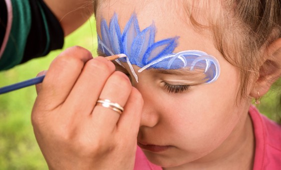 Atrakcija sejiņu apgleznošana