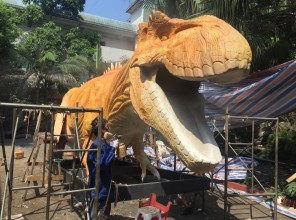 ABpark dinozauru tapšanas process