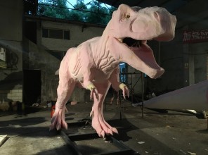 ABpark dinozauru tapšanas process