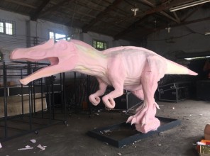 ABpark dinozauru tapšanas process
