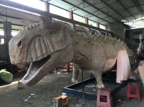 ABpark dinozauru tapšanas process