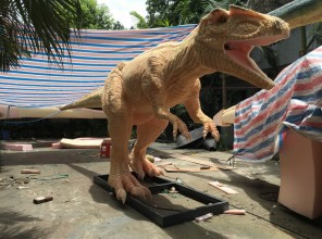 ABpark dinozauru tapšanas process