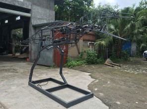 ABpark dinozauru tapšanas process