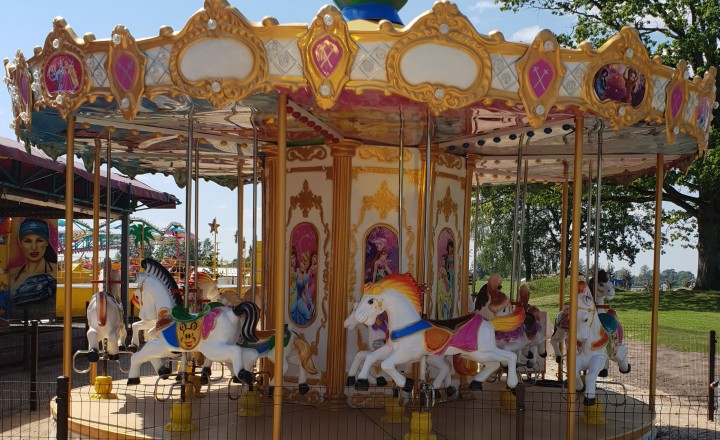 Merry go round carousel