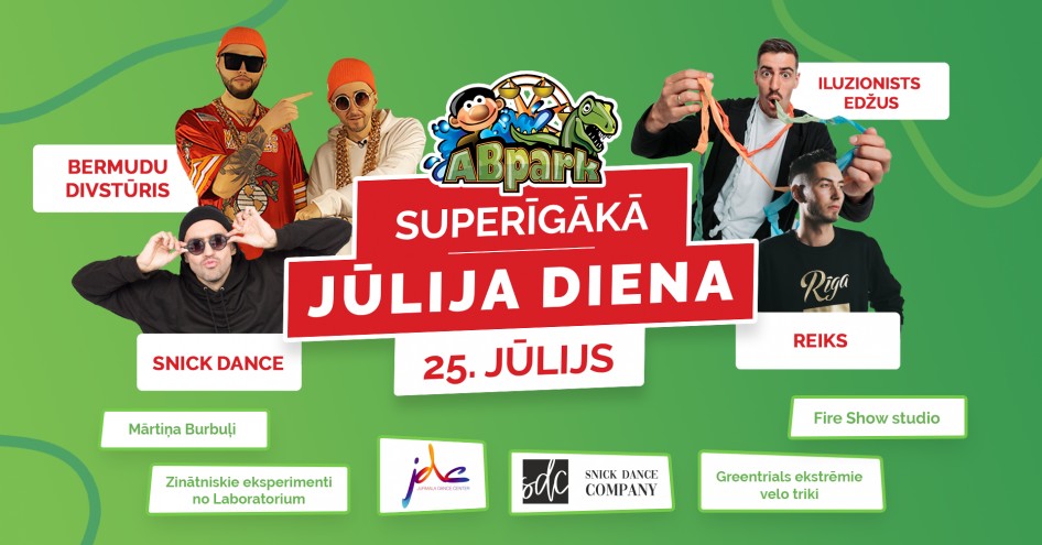 ABpark superīgākā jūlija diena - 25.07.2021