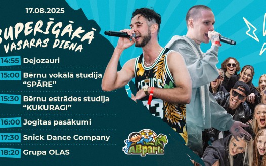 ABpark Superīgākā vasaras diena 17.08.25