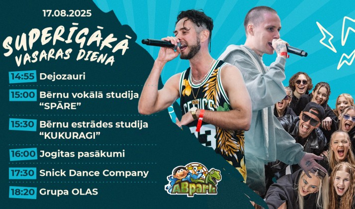 ABpark Superīgākā vasaras diena 17.08.25