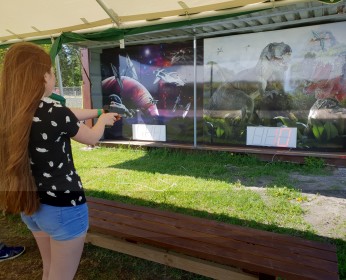 Atrakcija laser shooting range