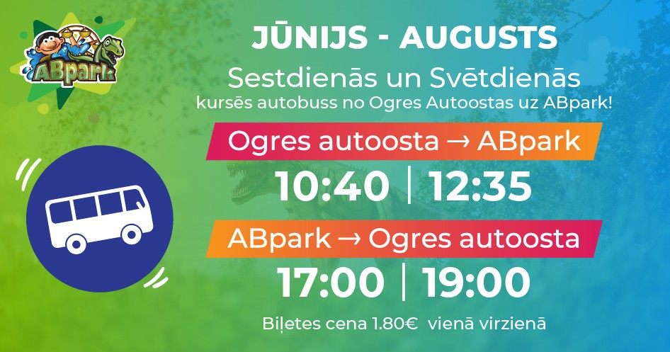 Bus Schedule June - August 2019