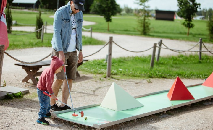 Atrakcija minigolf