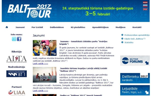 Balttour - Šī gada jaunums ir tematiskais izklaides parks “Avārijas brigāde”