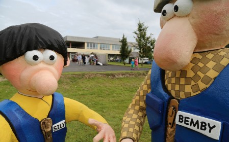 Lēdmanē viesojas animācijas filmas „Avārijas brigāde” varoņi – Poteriks, Bembelāts un Sīlinks!