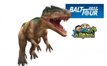 Satiec dinozauru izstādē Balttour 2017!