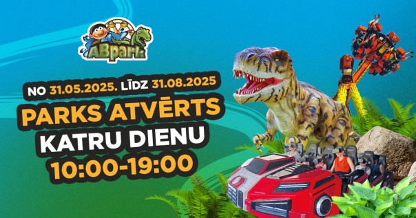 ABpark is open every day from 31.05.25 - 31.08.25!