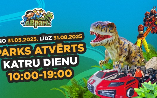 ABpark открыт каждый день с 31.05.25 - 31.08.25!