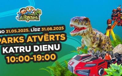 ABpark открыт каждый день с 31.05.25 - 31.08.25!
