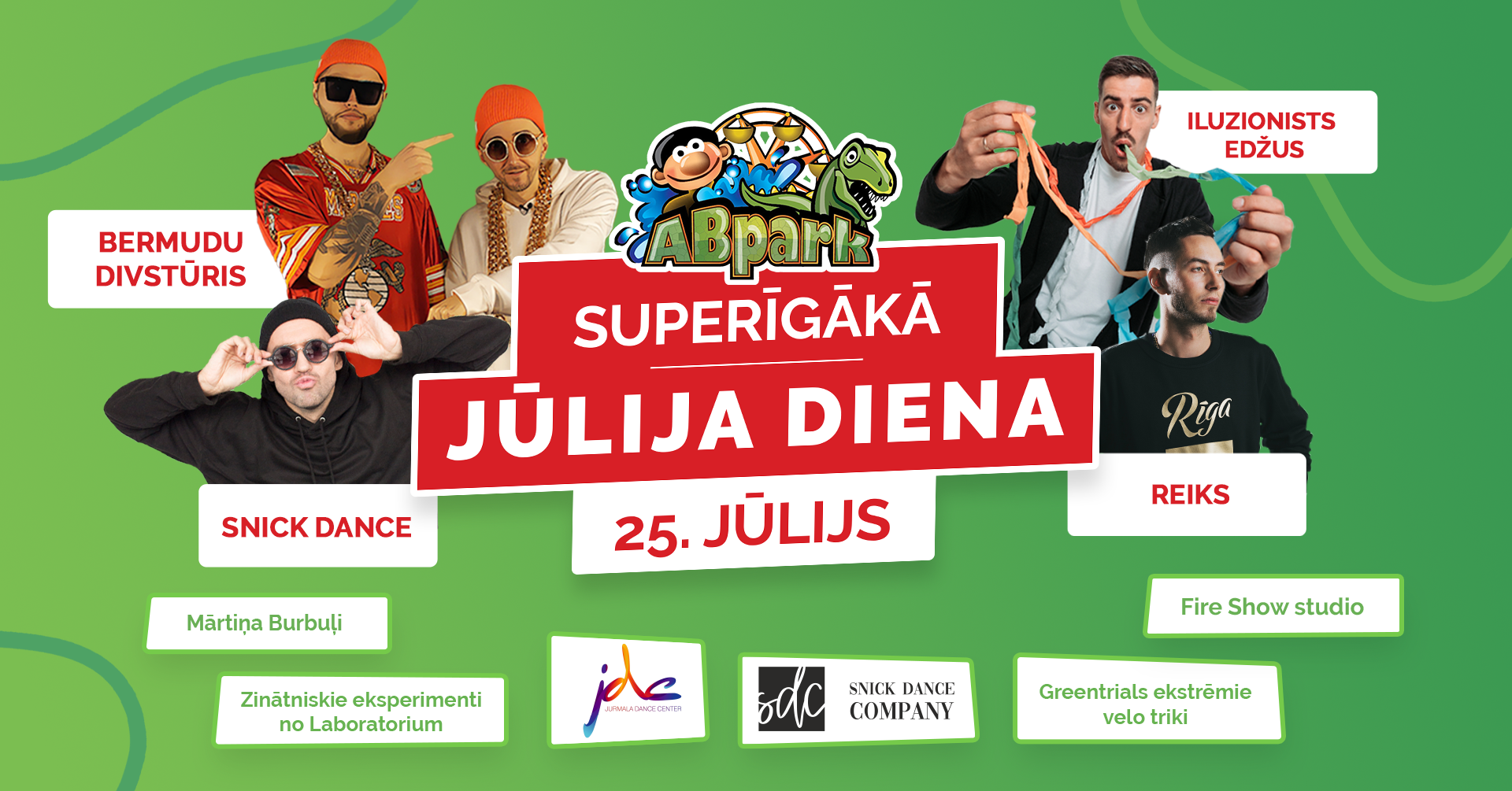 ABpark superīgākā jūlija diena - 25.07.2021